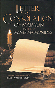 Letter of Consolation of Maimon